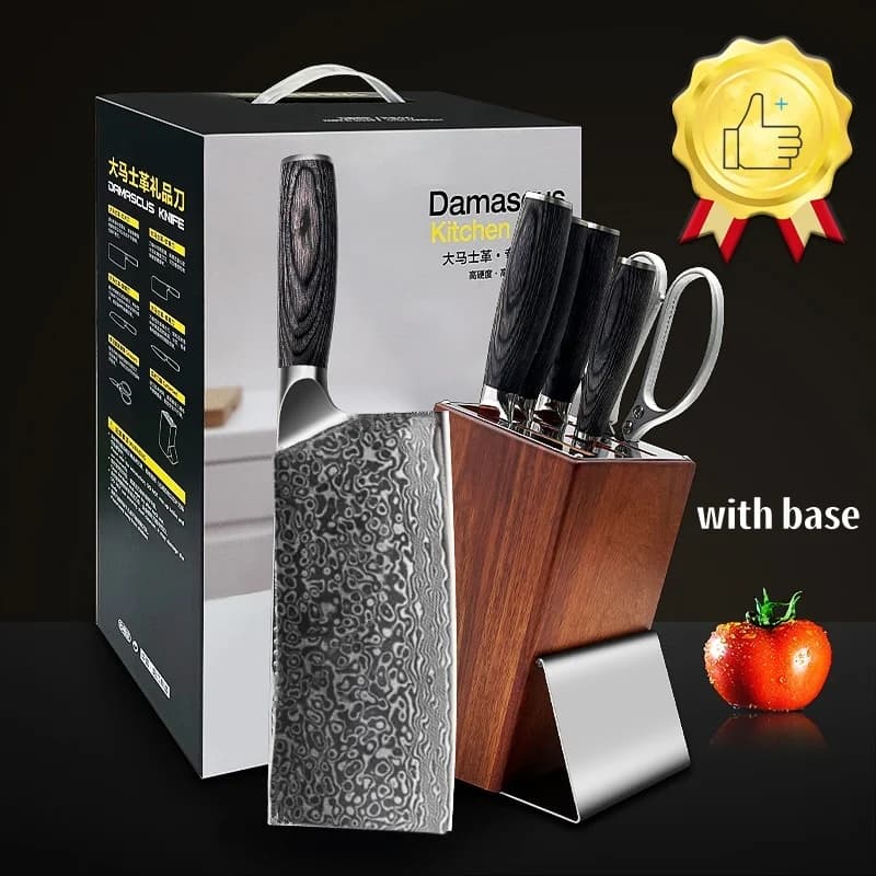 Stainless steel knife Set of knives 6 pieces Kitchen sharp knife Fruit and vegetable knife Kitchen knife Restaurant and domestic use