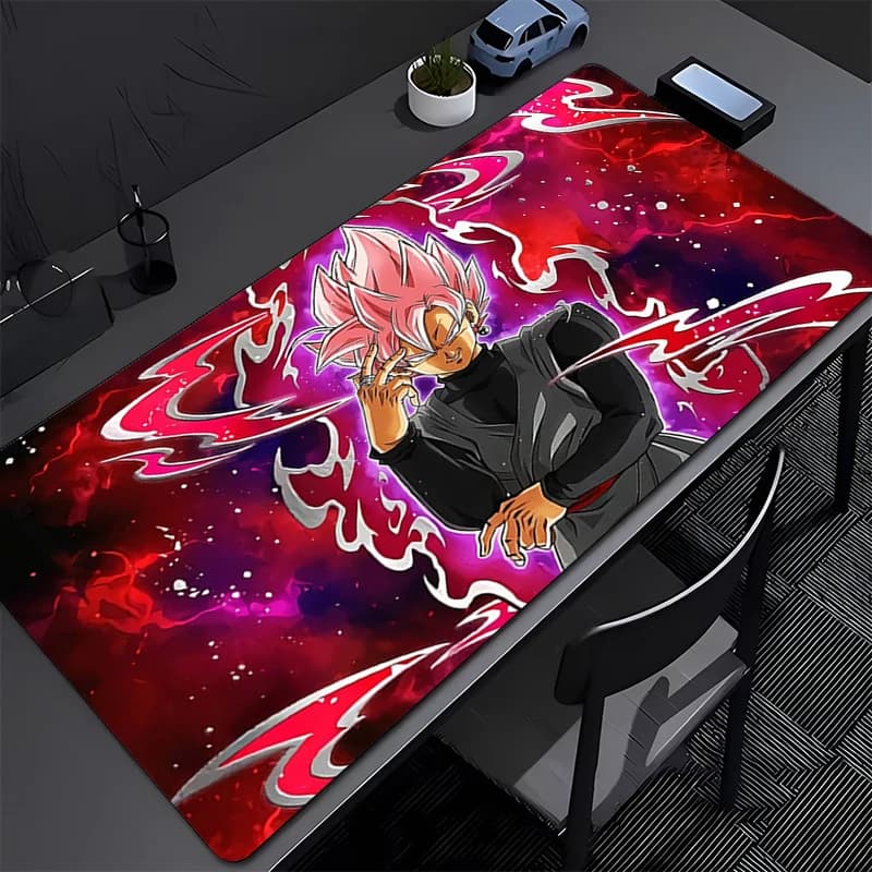 Popolare Tappetino per Mouse DBZ Dragon Ball, Accessori da Gaming, Mousepad per Gamer, Tappetino Esteso per Tastiera PC, Varmilo