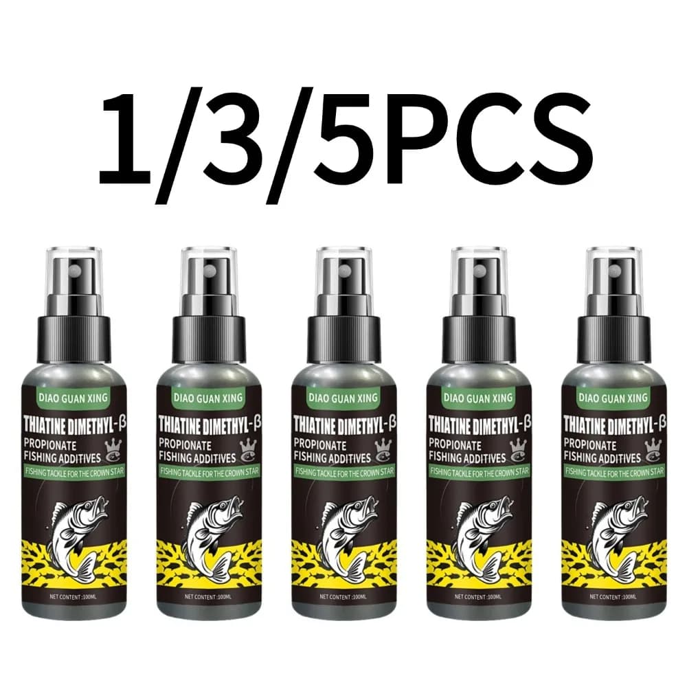 NUOVO 1/3/5 PEZZI 100ml Esche da Pesca Attrattive Liquide Additivo per la Pesca in Mare e Fiume per Bass e Predatori