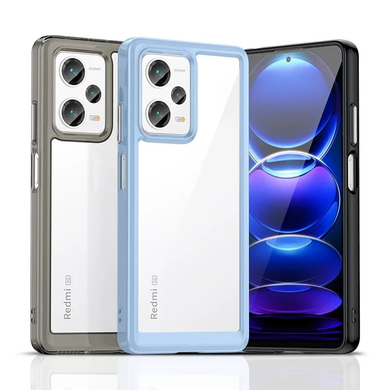 Colorful protective Case For Redmi Note 12 4G/5G/12 Pro 5G/Speed/Pro+/Explorer/12R Pro/Poco X5/X5 Pro Shockproof Back Cover
