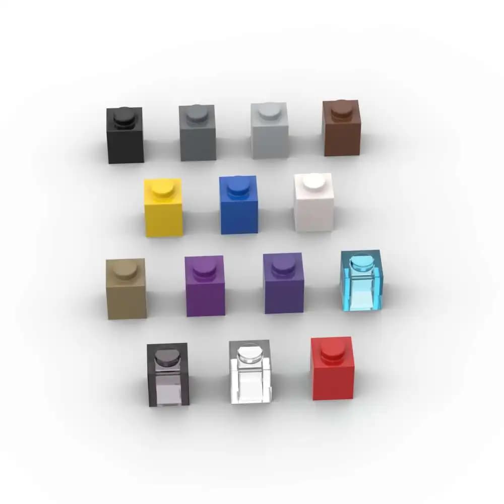 MOC 10PCS 3005 1x1 Mattoni Building Blocks High-Tech Piastra Bordo Assemblare Particelle Educative Idea Giocattoli Per Bambini Regali Di Compleanno