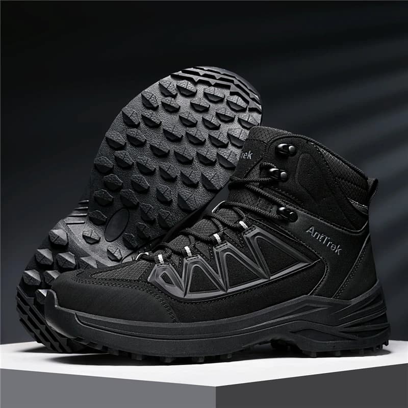 Winter Outdoor HikingShoes, Breathable and Anti-slip Sole with Shock Absorption, Suitable for Camping, Hunting Hiking, and Work.
