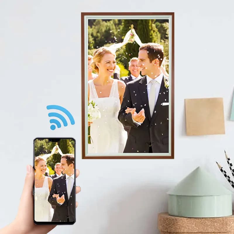 Digital Frame Display 19 21.5 Inch Digital Picture Frame Android Smart Digital Photo Frame