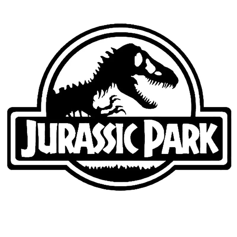 Car Sticker various sizes/color decal vinyl decal for Jurassic Park decorative accessories for motorcycle waterproof 20cm * 15cm