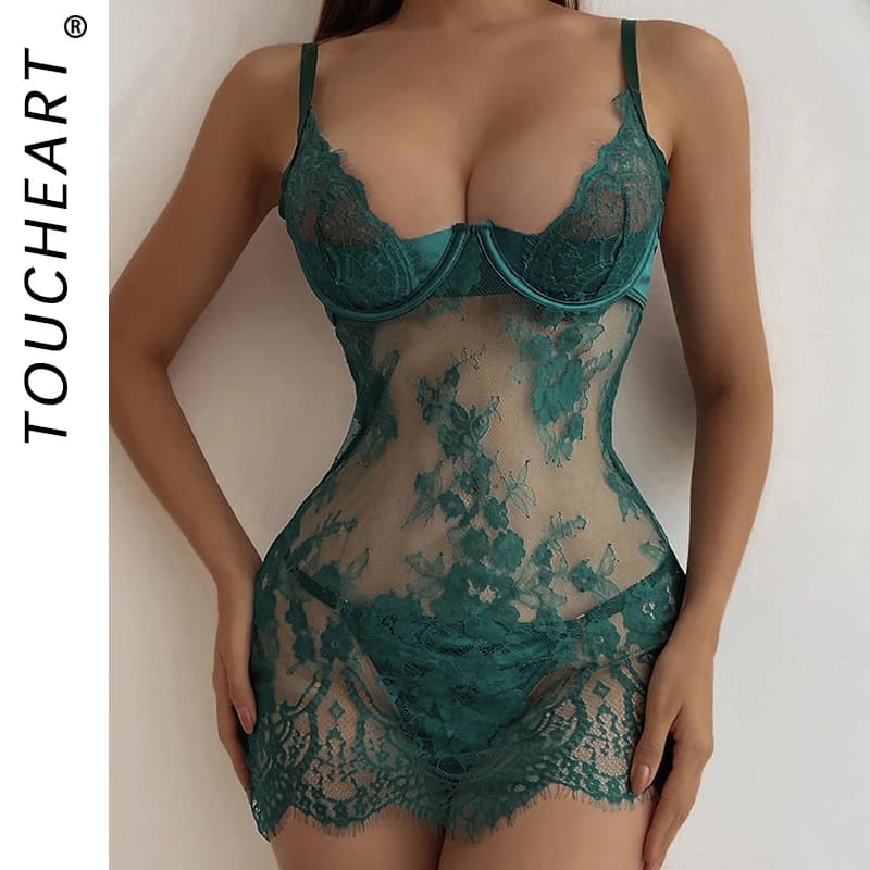 Erotic Lingerie Set Women Good Quality Lingerie Woman Senxual Female Bra and Panties Sets Large Bras Women's Sexy Underwear Set