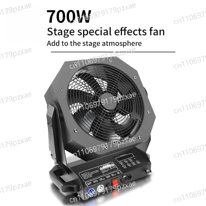Remote control 700w stage fan machine smoke fan machine professional variable speed stage special effects atmosphere machine