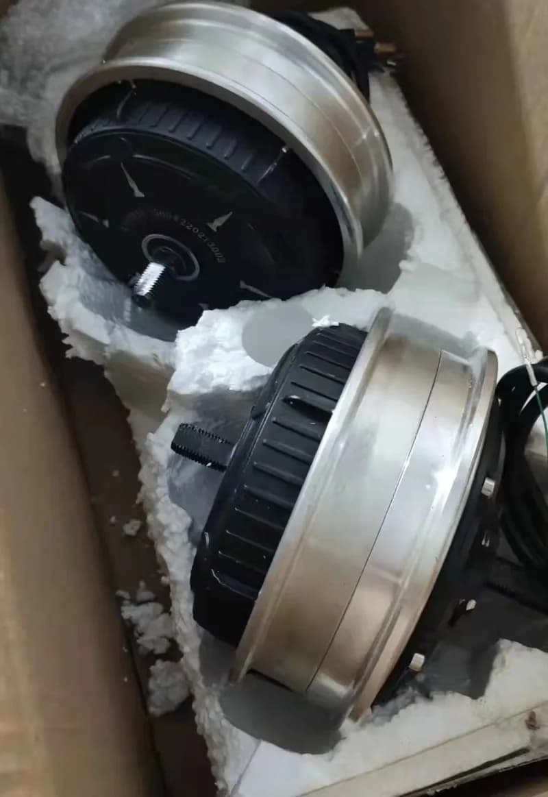 10INCH SEPERATE MOTOR 48V60V1500W2000w FORK OPENING 115MM -145MM for ELECTRIC SCOOTER Conversion Part