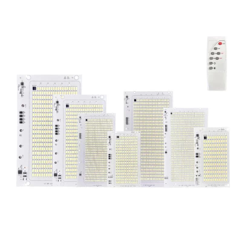 1 Pz 10 W-600 W LED Energia Solare Esterna 2835 5730 Ad Alta Luminosità Perline Luce di Proiezione Sorgente Luminosa Integrata pannello luminoso