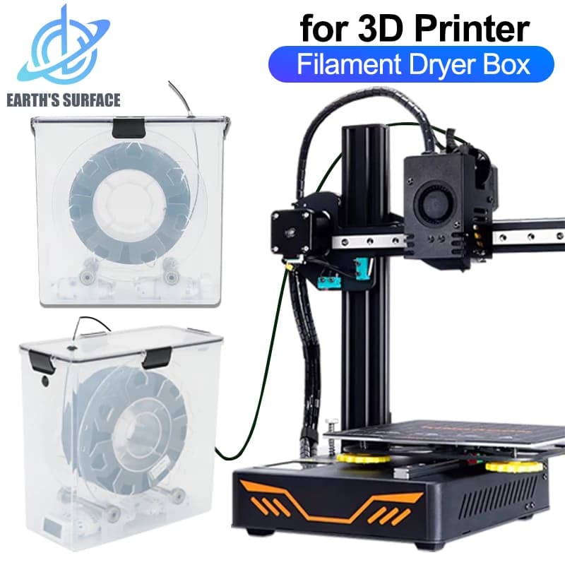 High Quality 3D Printer Filament Dryer Box Airtight And Moisture-Resistant Real-Time Monitoring for 3D Printer PLA ABS Filaments
