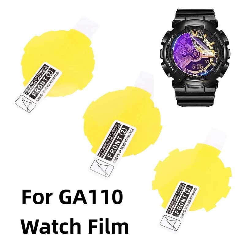 Per Casio Orologio Pellicola GA-110 GA110 120 GA-700 GM110 GM-110 Protezione Dello Schermo Trasparente Pellicola Temperata Luce blu pellicola protettiva