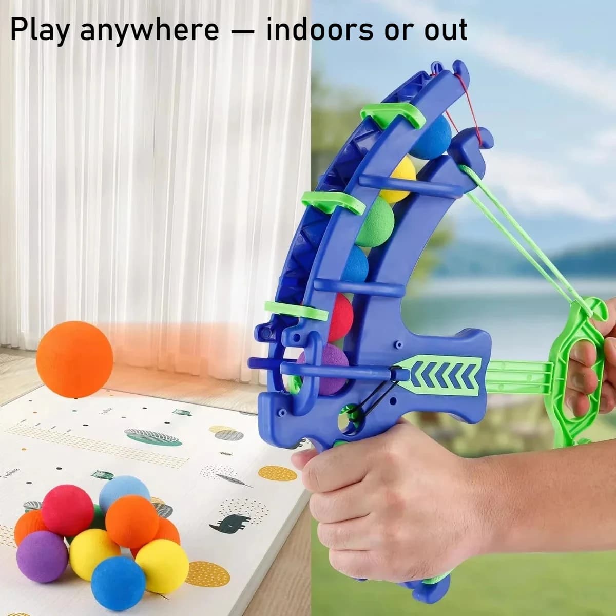 Palline in Schiuma EVA Morbida per Tiro con l'Arco, Pratica di Tiro al Bersaglio, per Bambini, Sport all'Aperto e al Chiuso, Intrattenimento Familiare