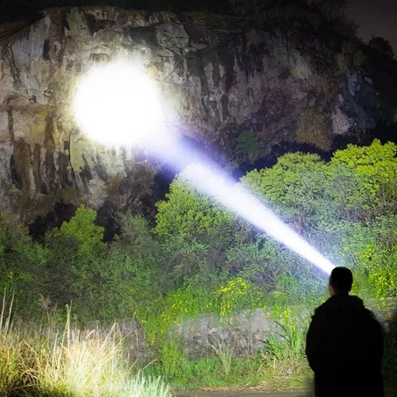 Magnetic Night Fishing Head LED Flashlight - Front External Headlights with Long Battery Life, Powerful and Rechargeable Light