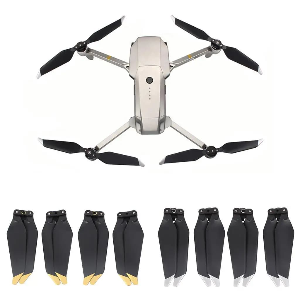Set di eliche per drone a basso rumore 8331F Pale pieghevoli a sgancio rapido per accessori DJI Mavic Pro Platinum