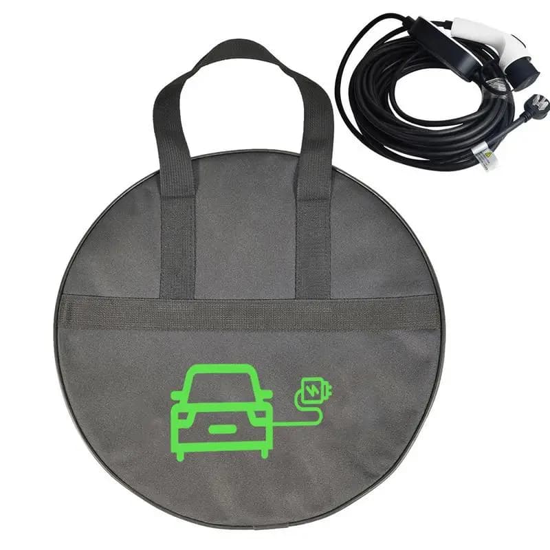 Borsa di immagazzinaggio della pistola di ricarica EV per BYD BMW Tesla Model 3 Y borsa dell'organizzatore di immagazzinaggio del cavo del caricatore dell'automobile elettrica portatile dell'automobile di nuova energia