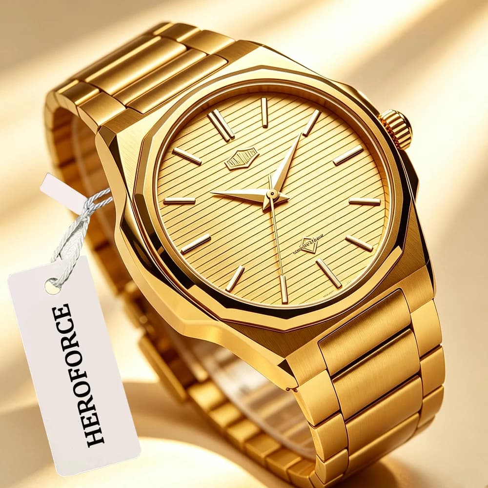 2026 New Top Brand Luxury Fashion Original Wristwatch Men 30M Waterproof Clocks Date Watch Stainless Steel Casual Quartz Watch