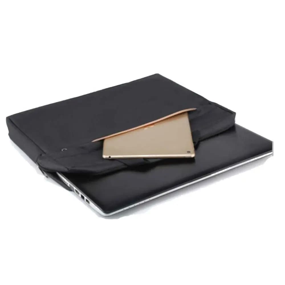 Borsa Portadocumenti Resistente, Valigetta da Uomo, Borsa per Documenti, Valigetta Multistrato Nera per Laptop, Borsa per Avvocati