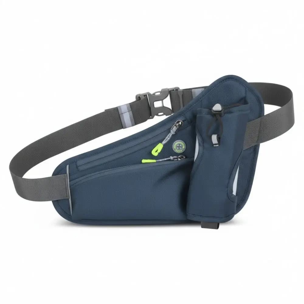 Sport Bottle Holder, Adjustable Hydrating Belt Waterproof, Compatible with Phone, for Running and Hiking