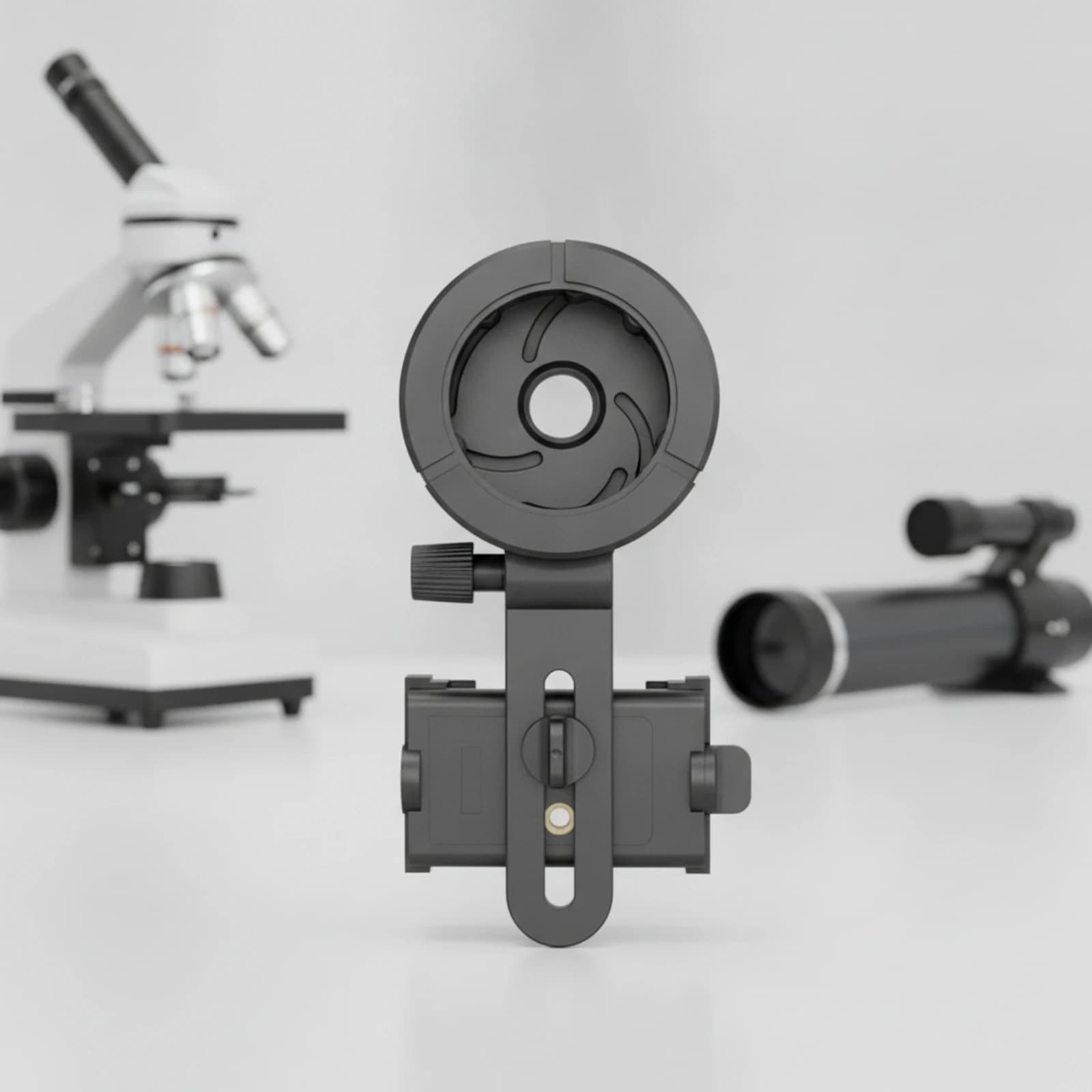 Mobile Phone Camera Holder Universal Telescope Phone Adapter Microscope Phone Mount Tripod-Compatible for Hobbyists