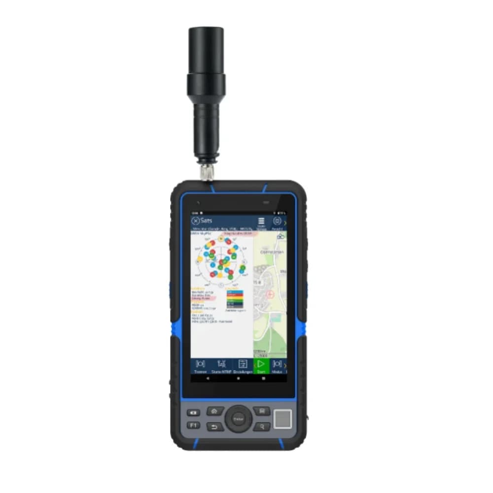 HUGEROCK G60M Hotsale Wifi 4G 9000mAh IP67 Ricevitore Gnss Rtk Antenna di navigazione GPS Android 13 Pda industriale portatile robusto