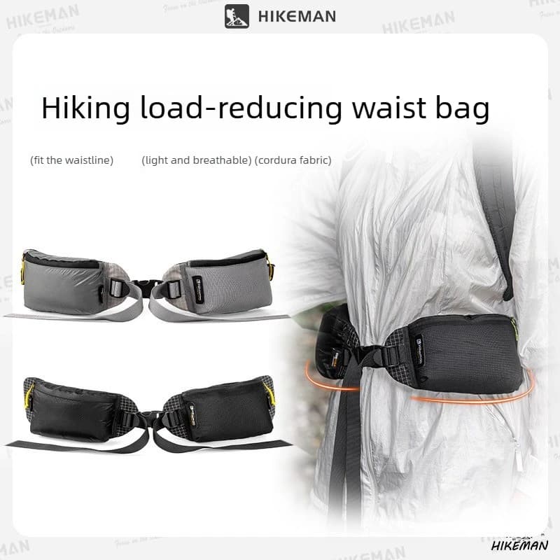 Tactical Waist Harness Pouch Expansion Gear Load Reduction Belt Pack For Camping Hiking Trekking Backpack Storage Accessory