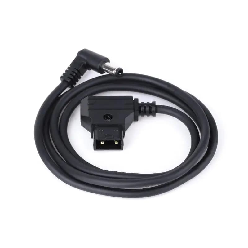 【xxx】Power Tap D-Tap Male To Right Angle DC 5.5x2.5mm Power Cable For Rig Power V-Mount Anton, Camera Monitor Cord[S14]