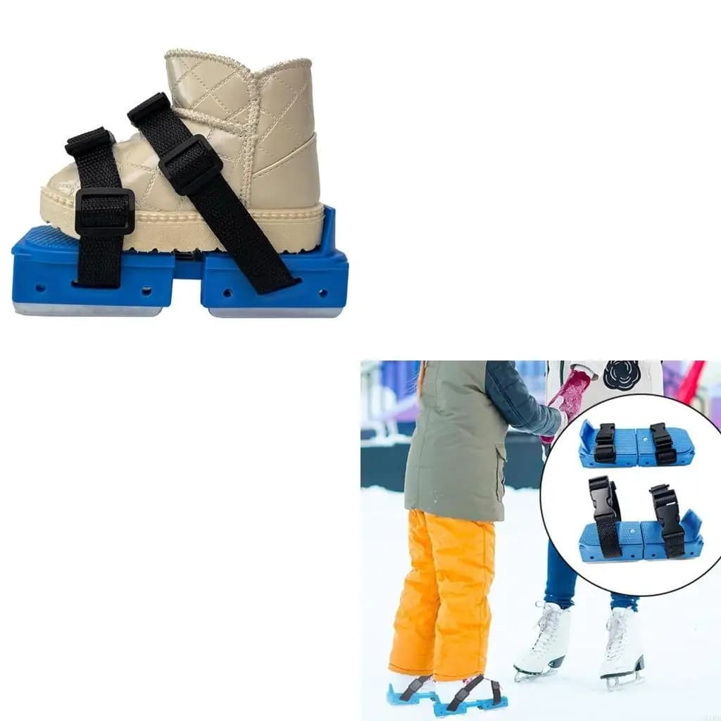 Pattini da sci corti per principianti Scarpe da sci regolabili per sport invernali all'aperto