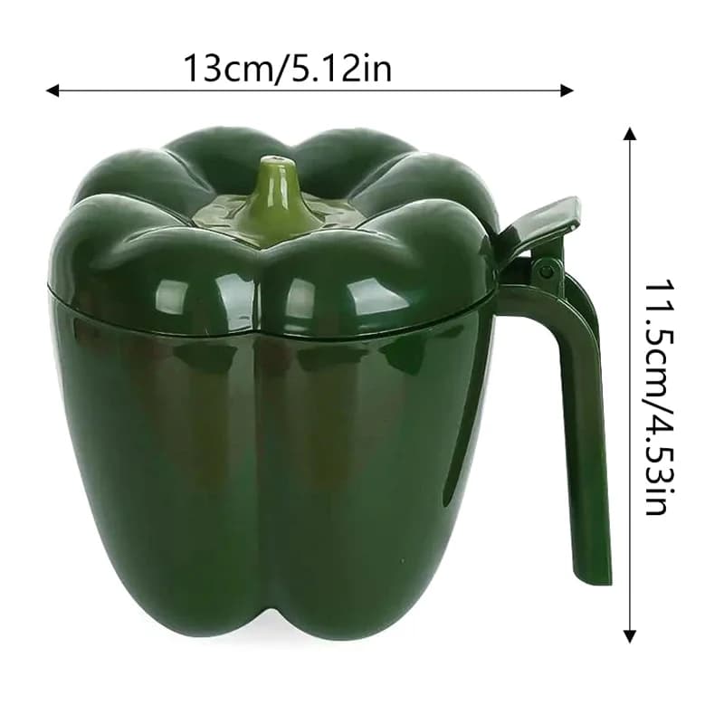 Set di 1 Bottiglia per Condimenti da Campeggio, Gadget da Cucina, Contenitore Creativo in Plastica per Spezie, Organizzatore per Scaffale Porta Spezie