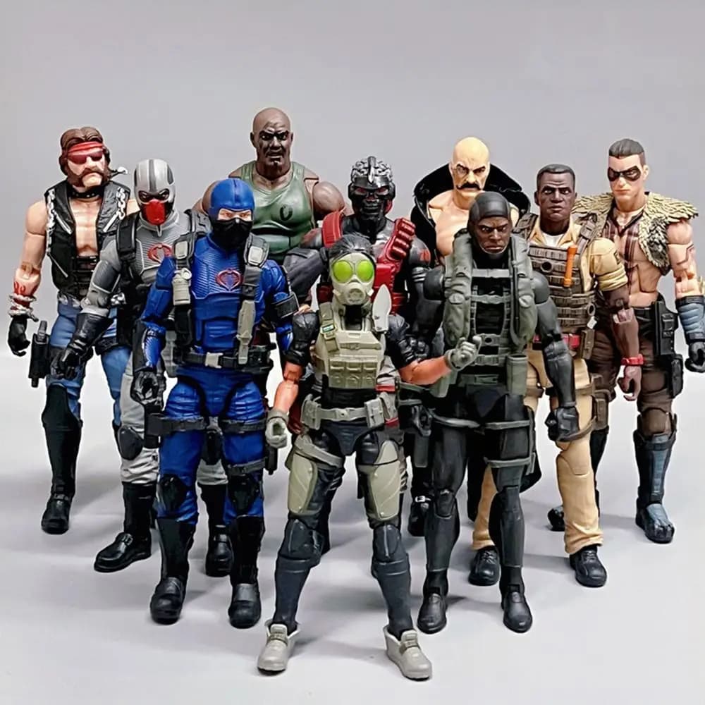 Hasbro G I Joe Storm Shadow Snake Eyes Heavy Duty 6-Pollic Genuine Merci Sfuse Ha Defects Model Doll Action Figure Birthday Gift
