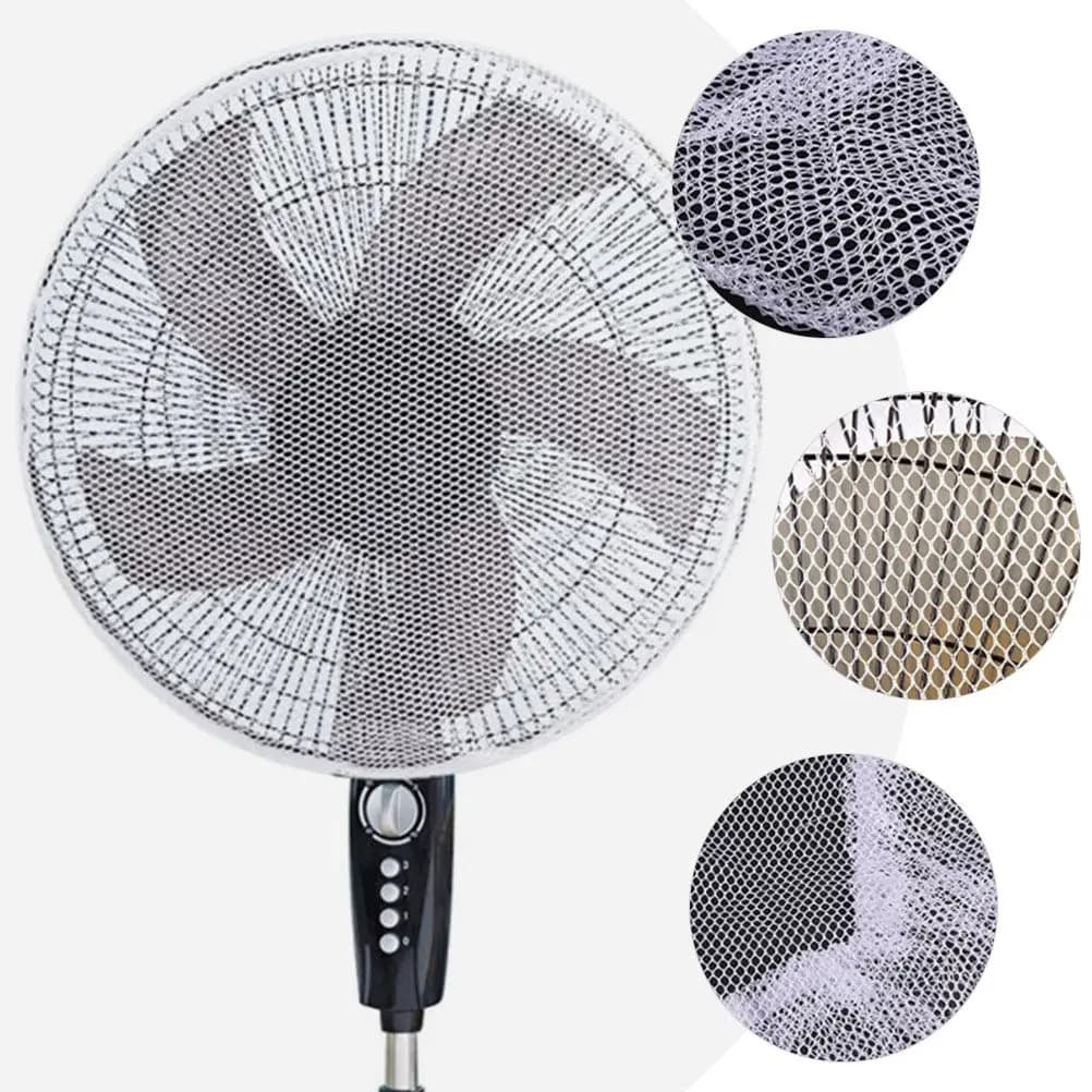 Fan Guard Cover Elastic Mesh Protective Net Electric Fan Protector Cover Safety Dust Pet Hair Proof Summer Fans Protective Cover