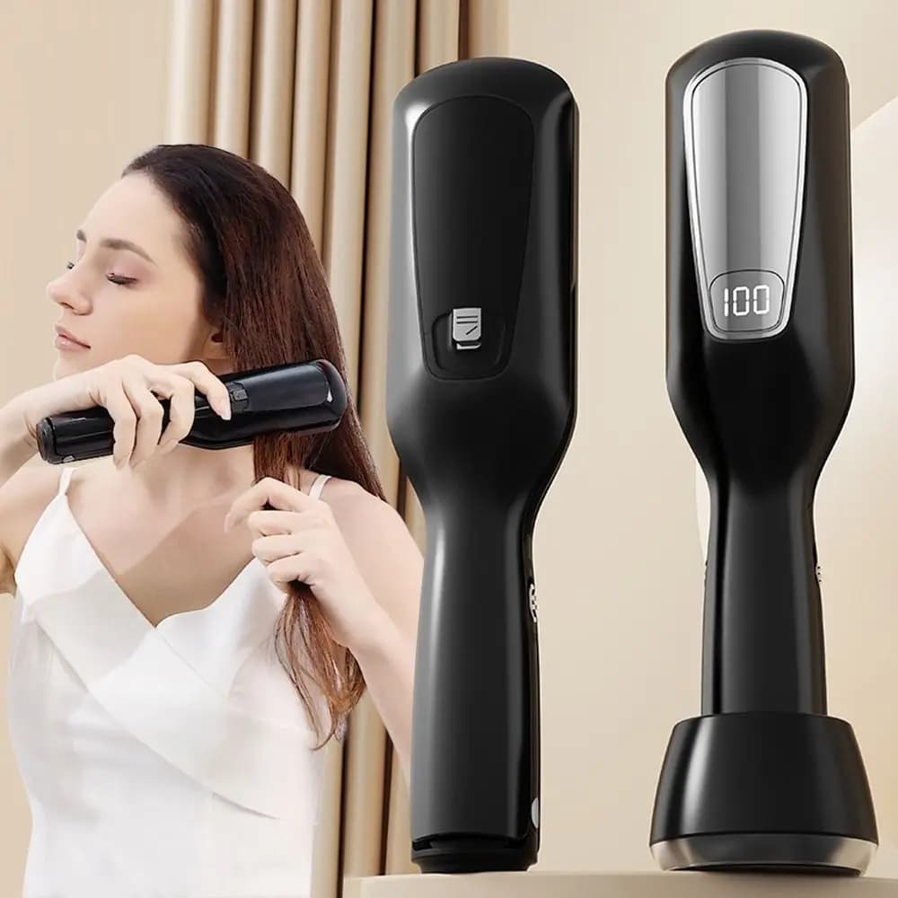 Fully Automatic Hair Ends Trimmer Rechargeable Versatile Hair Straightener Electric Hair Cutting Machine Home Salon Use