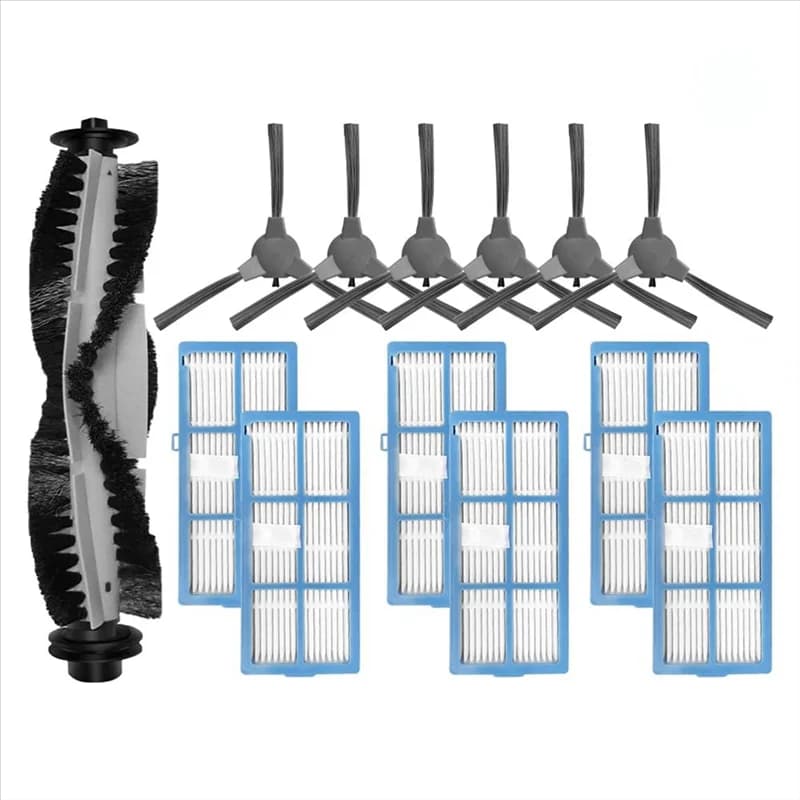 -A89Z Replacement Roller Main Side Brush Hepa Filter For Ionvac Robo Vac 2000 Robot Vacuums Cleaner Spare Accessories