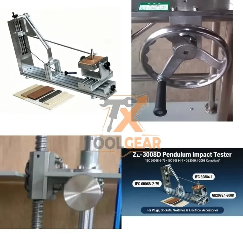 2026hotsale* ZL-3008D Low-Energy Pendulum Impact Tester for Electrical Accessories
