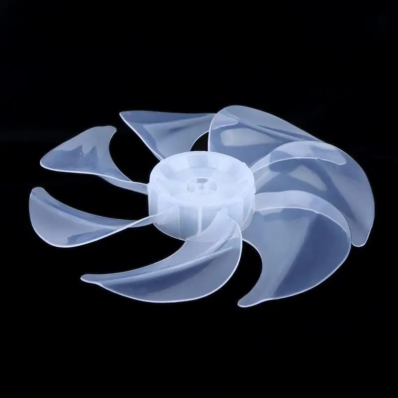 New Replacement Pedestal Fan Blades 12 Inch 7 Leaves Universal Electric Parts For Floor Desk Wall Fan Office Home