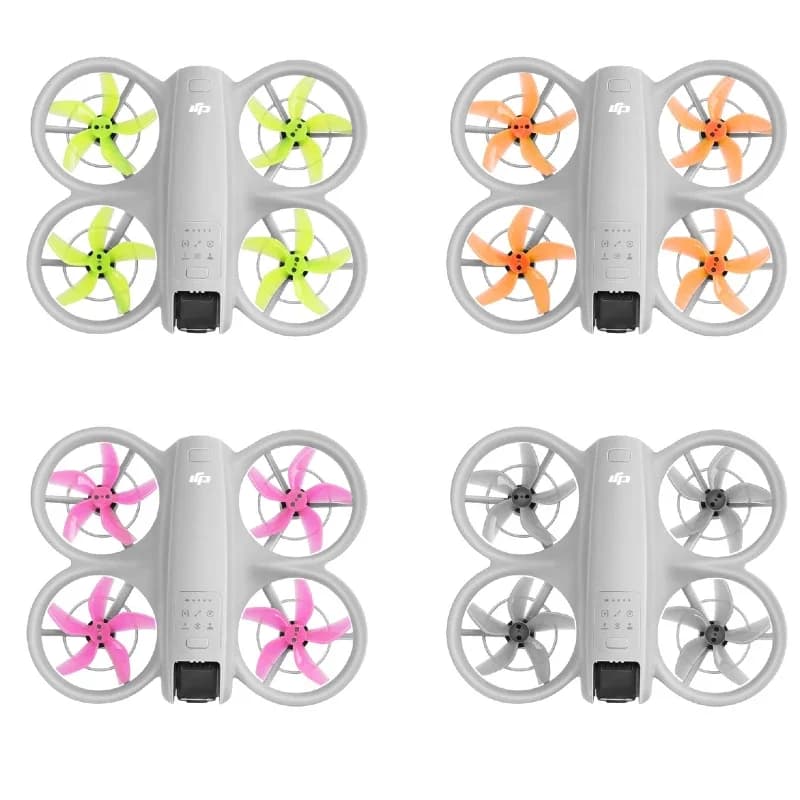 Per DJI Neo Eliche a cinque foglie Puntelli Puntelli a sgancio rapido Pala a pale Eliche a basso rumore per accessori drone DJI Neo