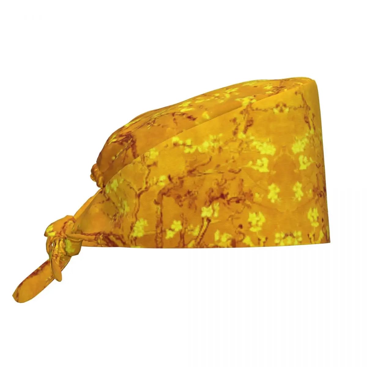 Personalizzato Vincent Van Gogh Pittura Personale Medico Scrub Cappello Donna Uomo Fiori di Mandorlo Per Cappello da Chef Scrub Caps