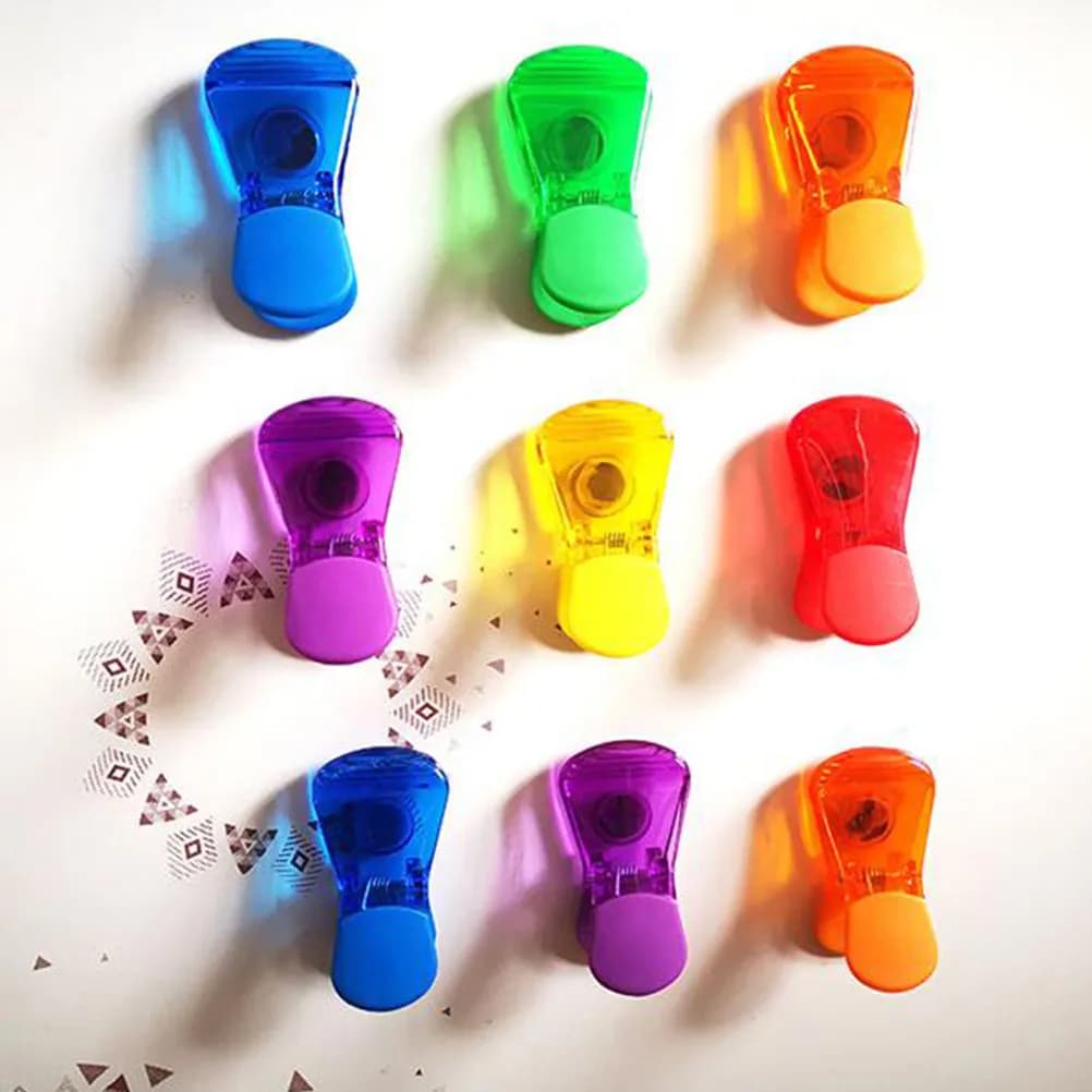 Set di 5 Clip Sigillanti per Sacchetti Alimentari, Morsetti Riutilizzabili Premium per Conservazione Snack, Uso in Cucina, Ufficio e Casa