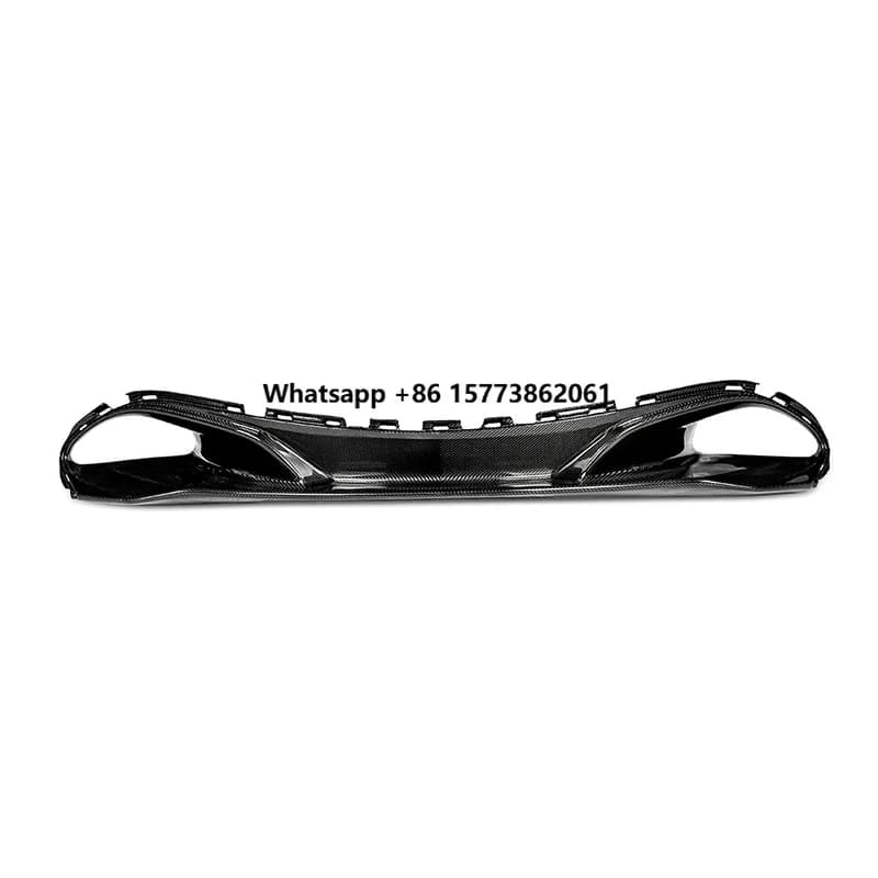 OEM Style Dry Carbon Fiber Car Accessories Front Lip Diffuser for Mclaren 720S 2015-2018 Carbon Lip
