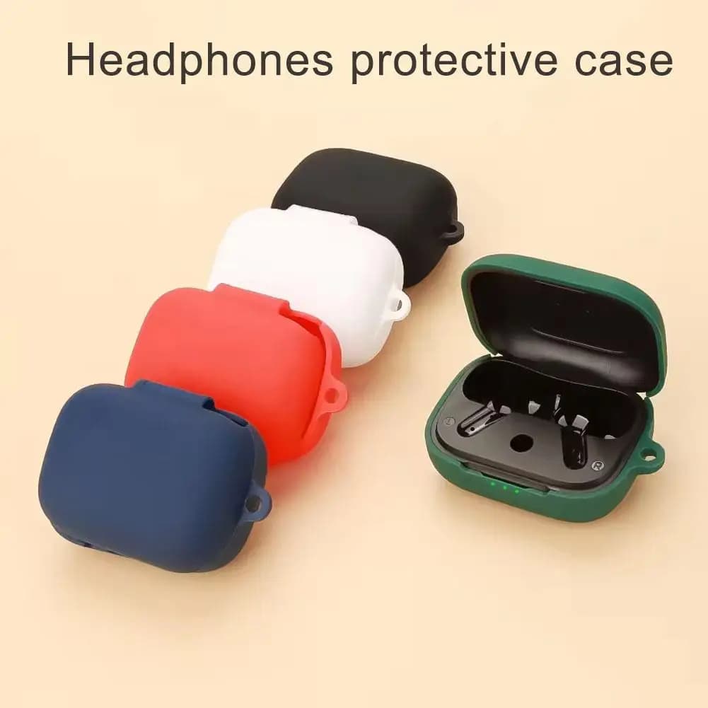 Custodia protettiva per auricolari in silicone antiurto antigraffio impermeabile per auricolari EarFun Air Pro 4 custodie protettive wireless
