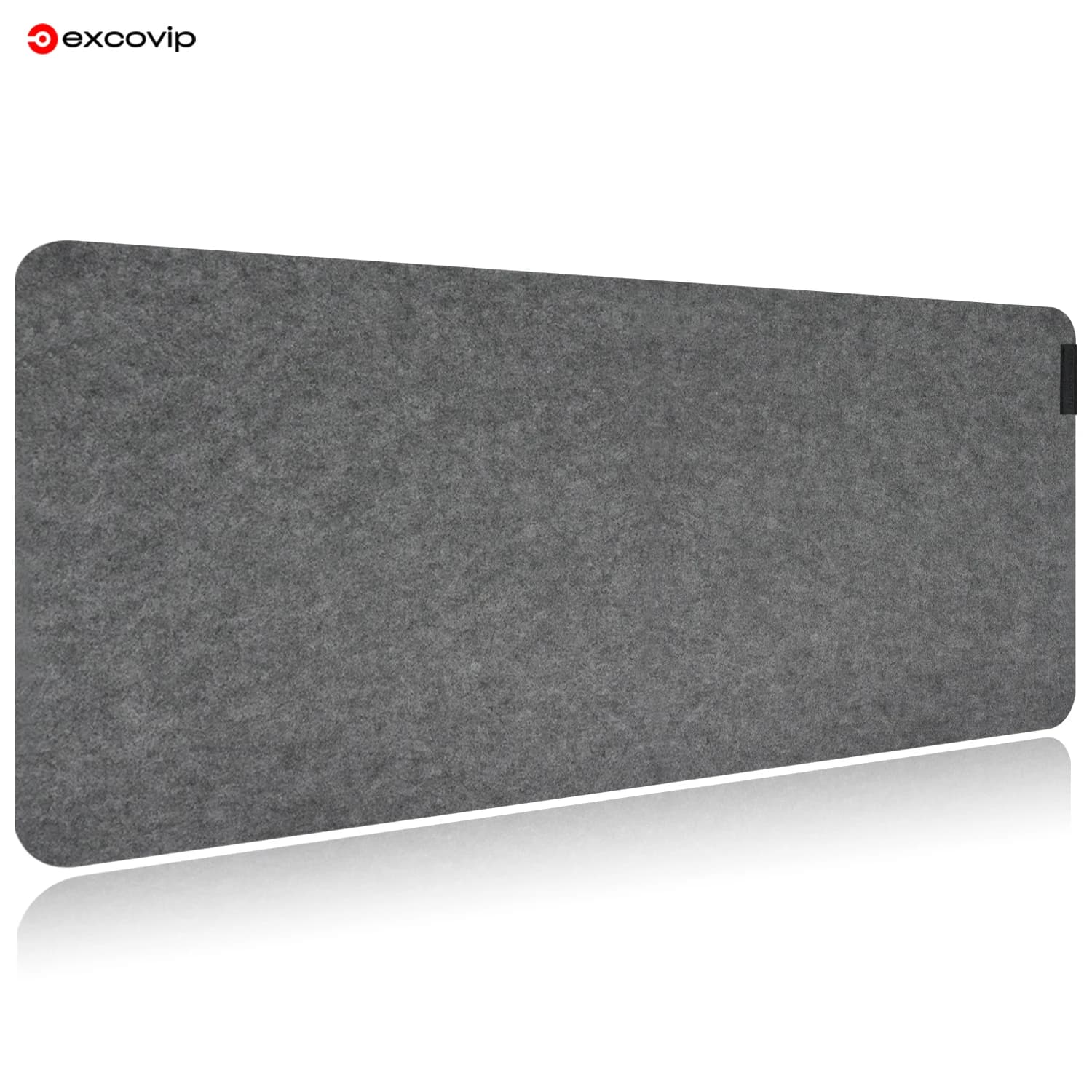 EXCO Tappetino da scrivania in feltro di grandi dimensioni Tappetino per tastiera per mouse esteso Base antiscivolo Protezione morbida per computer desktop per laptop da gioco