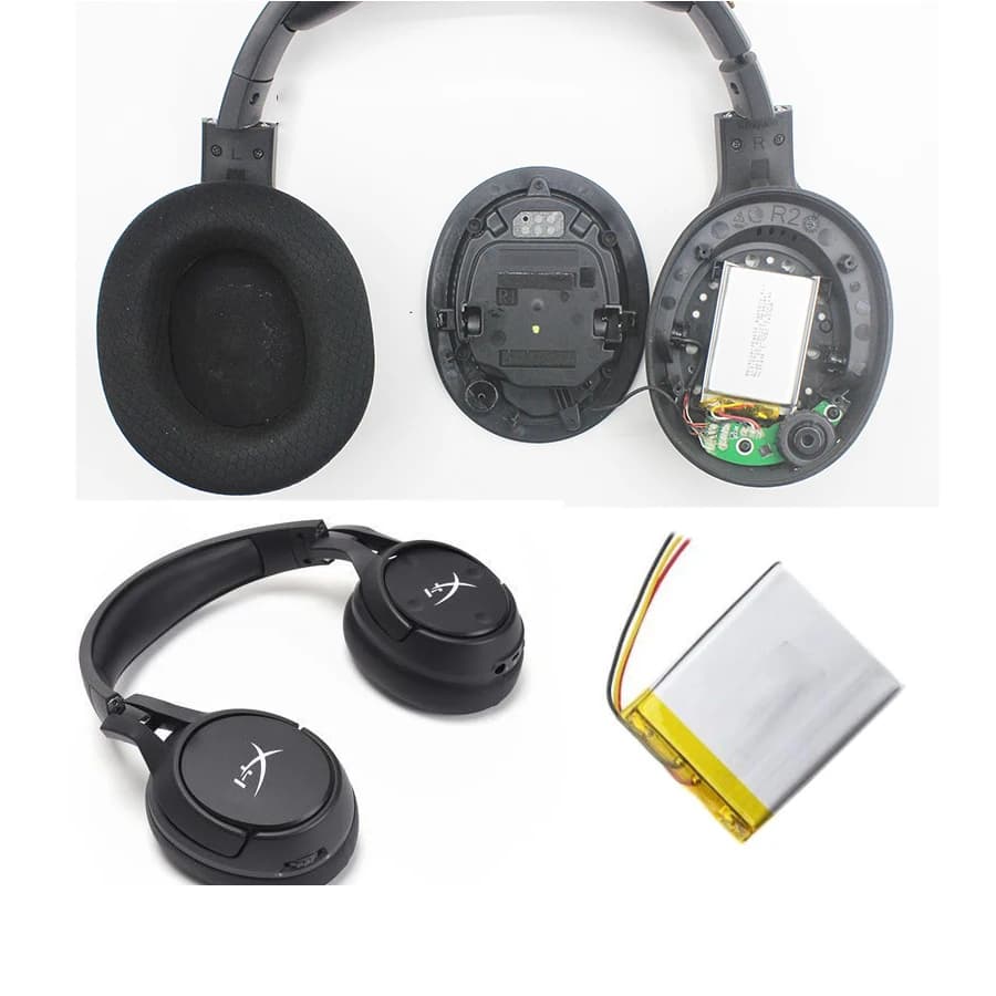 HyperX Cloud Alpha/Cloud2/Flight Wireless Headphone Replacement Battery