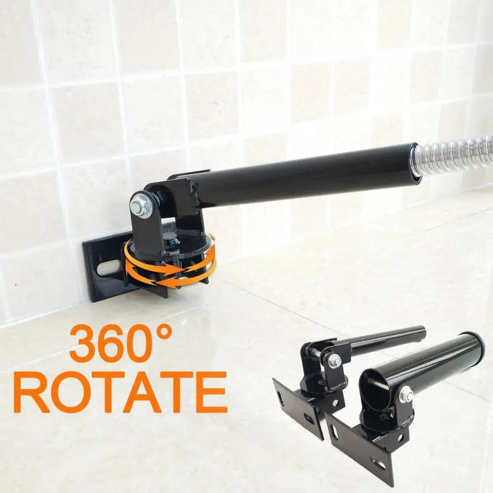 T-bar platform for wall mounting 360 ° Equipment for muscle training exercises with bar for balancers with rotation bar