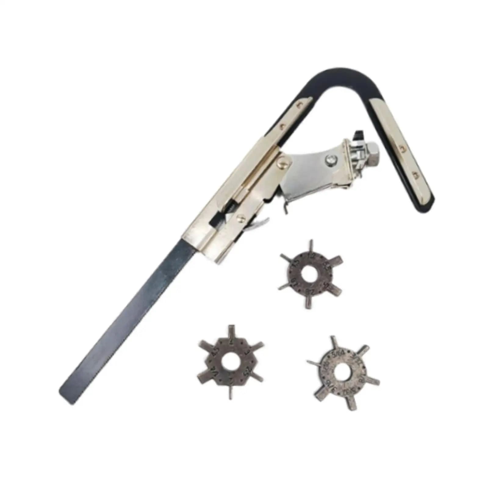 Ring Groove Cleaner Metal Professional Wear Resistant Lightweight Convenient