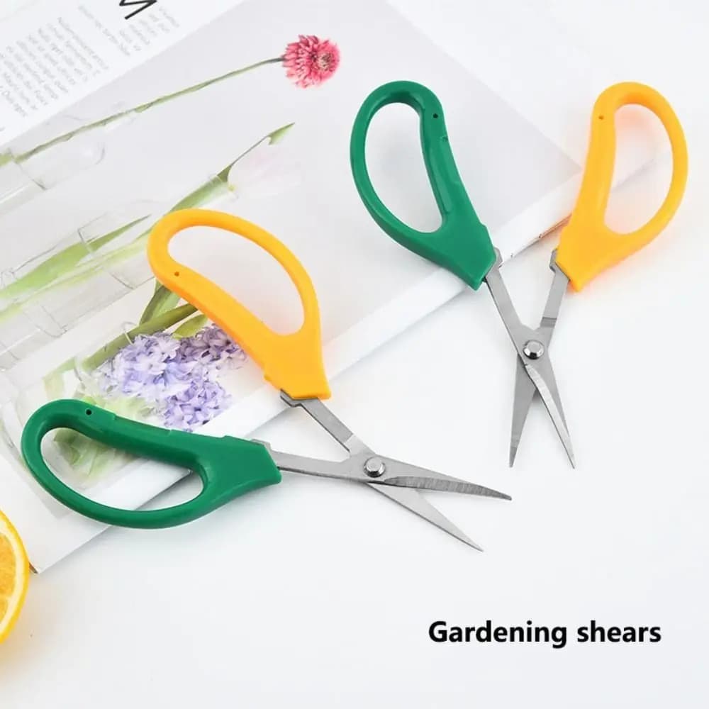 Multifunctional Labor Saving Pruning Shears Sharp Pruners Garden Scissors Two-color Elbow Grape Scissors Sharp