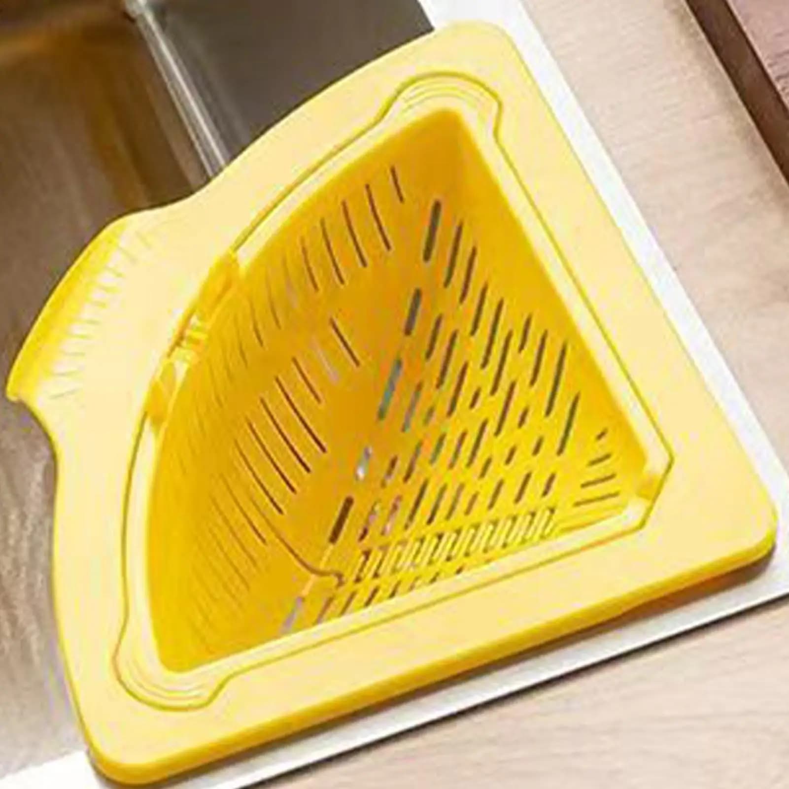 Cestello per lavello angolare Cestello magnetico per cucina in silicone Cestello per filtro di scarico per lavello per rifiuti di rifornimenti di rifiuti alimentari