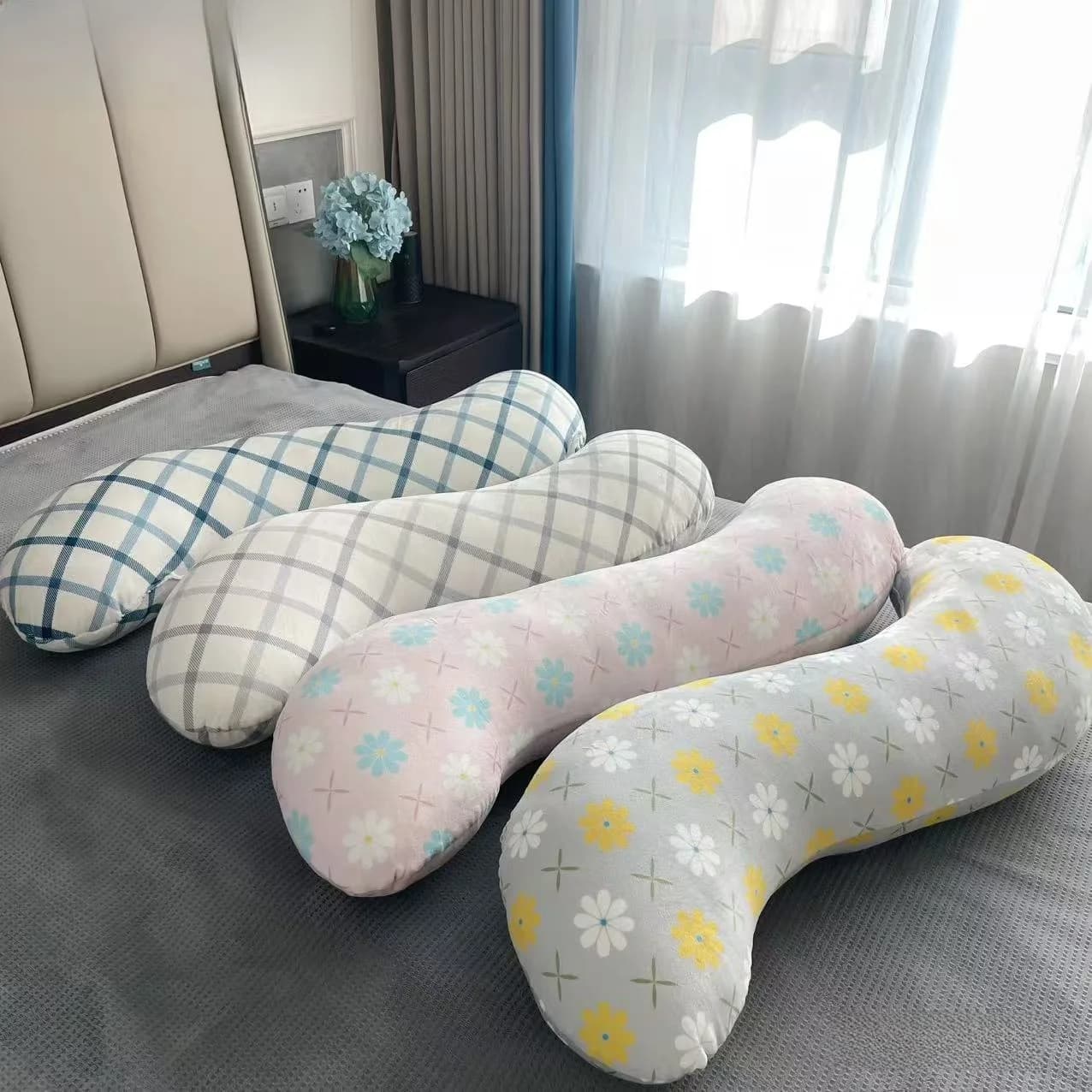 Large S ergonomic cushion, long rectangular leg cushion, torque cushion, washing machine