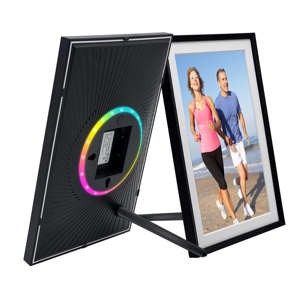 10-Inch WiFi Digital Photo Frame Email Photos Everywhere Touch Screen Display Easy One Minute Cloud Photo Frame