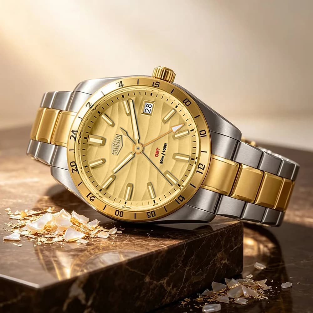 Men's Well-known Top Brand Luxury Watch Men's Fashion Waterproof Luminous Stainless Steel Band Casual Calendar Quartz Men Watch