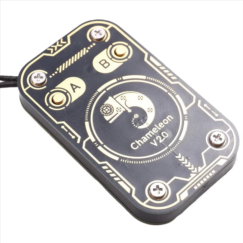 Emulatore lettore chip intelligente RFID A25P Chameleon Ultra V2.0 + portachiavi 4XCUID 125Khz 13,56Mhz Decodifica scheda Duplicatore NFC