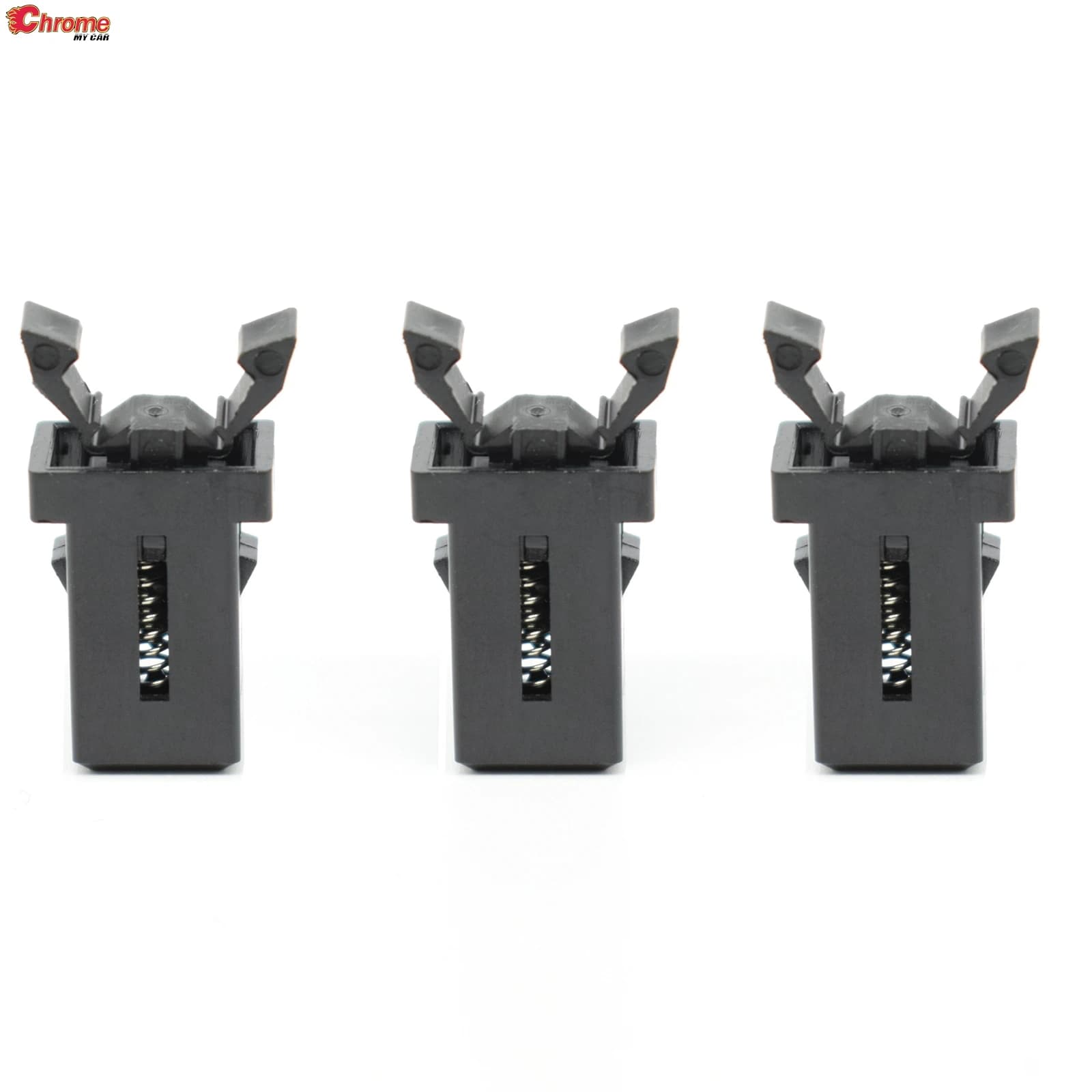 3Pcs supporto per occhiali da sole per auto chiusura a scatto scatola portaoggetti interruttore coperchio Console sopraelevata Clip da tetto per Nissan Ford VW cestino della spazzatura
