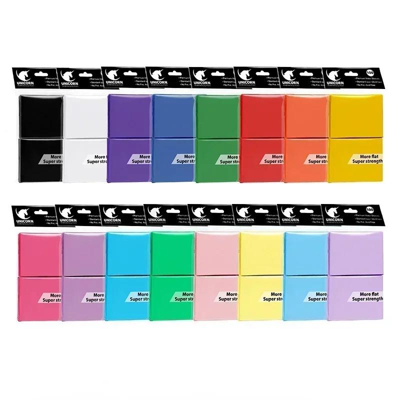 100PCS 66x91mm Opaque Measures Standard Card Envelopes Collectable Cards Tarot Protection Shield Board Games Magic PKM Coverage